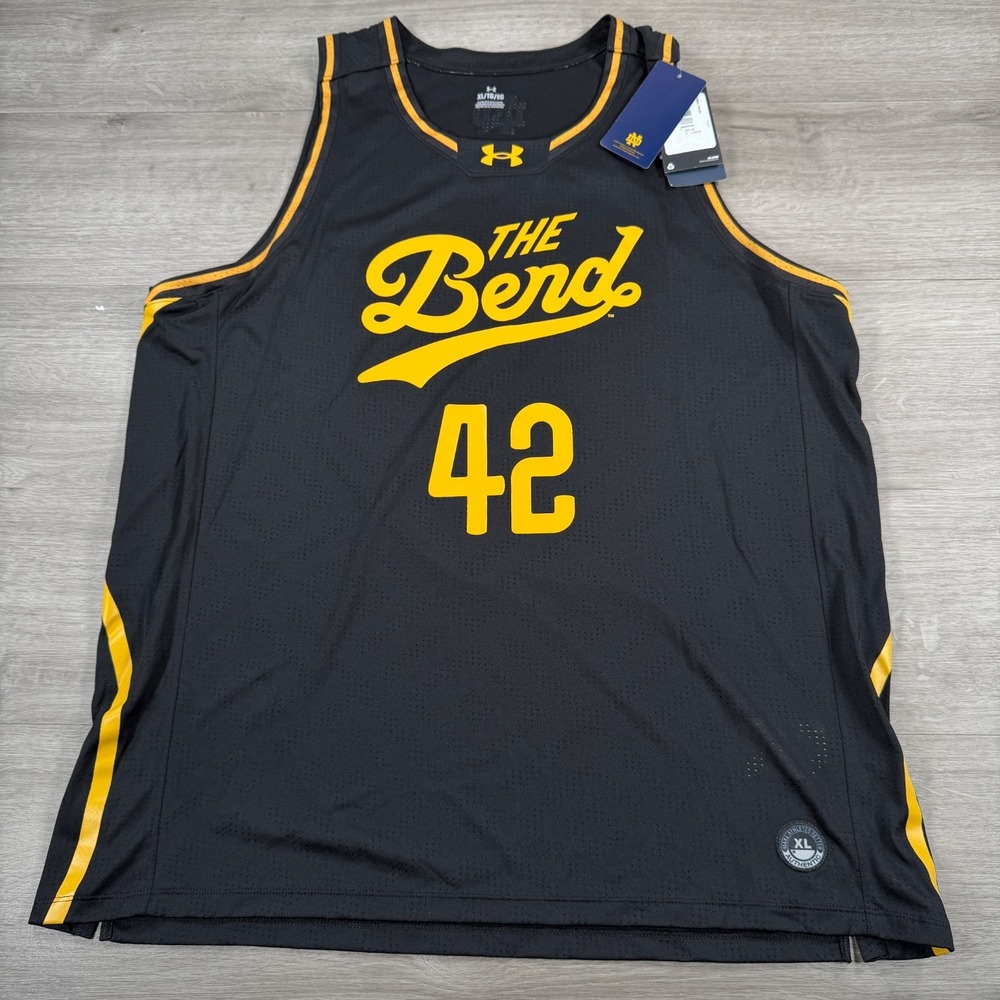 Under Armour Notre Dame Fighting Irish Basketball Jersey Alternate South Bend XL